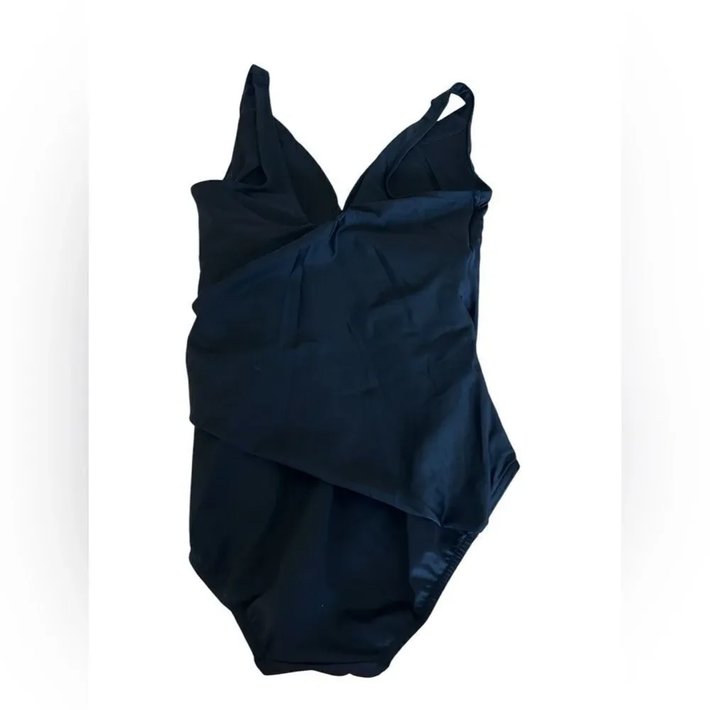 Miraclesuit®Eclat One Piece, Black size 8, NWOT